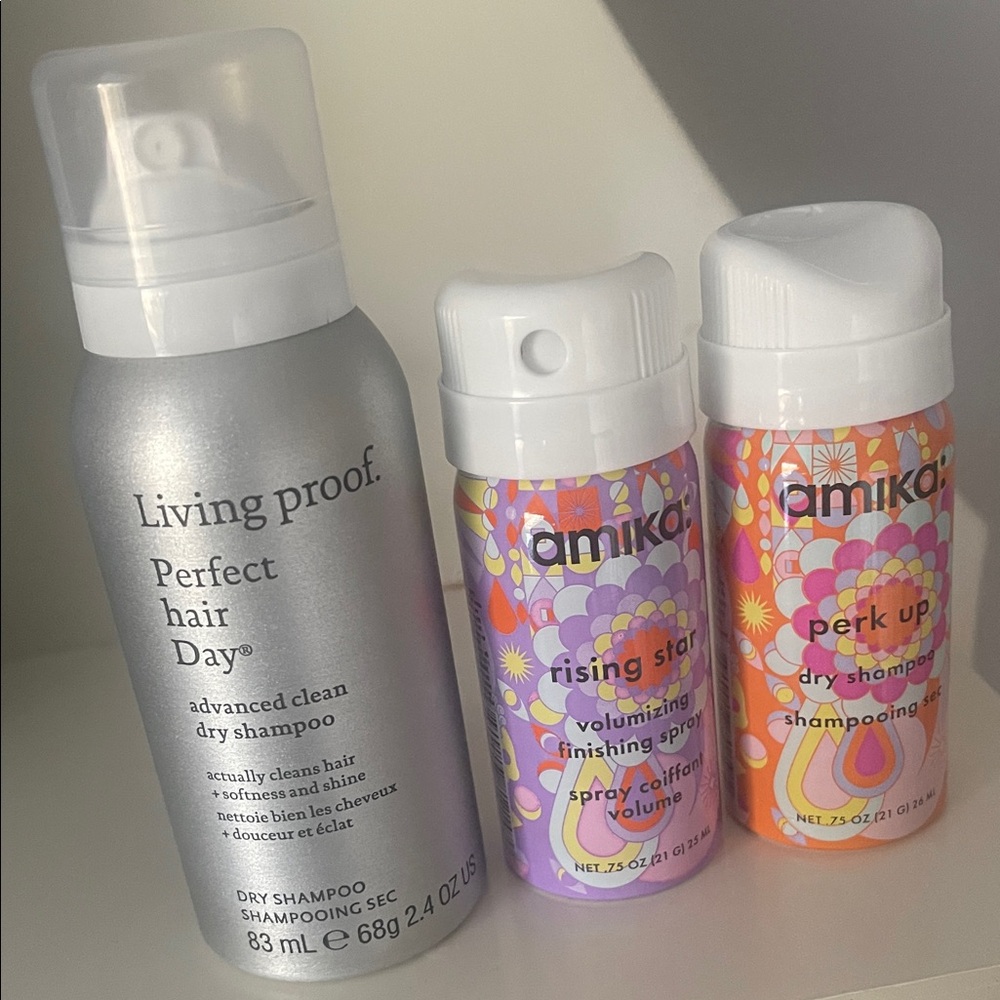 Amika and Living Proof Hair Care Set